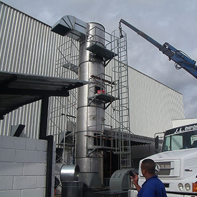 Filtro Manga para Lavador de Gases